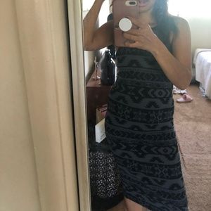 BLACK SLIM FIT DRESS